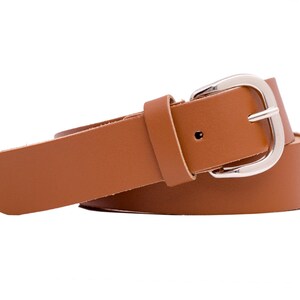 Shenky XXL leather belt up to 170 cm length extra length image 2