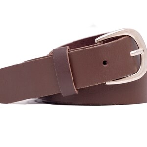 Shenky XXL leather belt up to 170 cm length extra length image 3