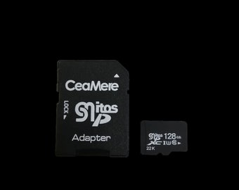 128 GB Speicherkarte | Memory Card SD | U3 | Micro | bis zu 90MB/s | Class 10