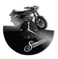 Simson S51 DDR record clock, vinyl, retro, wall clock, individual, gift, living room, birthday, made in GERMANY