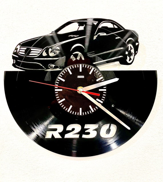 MB R230 SL Record Clock Vinyl Retro Wall Clock - Etsy