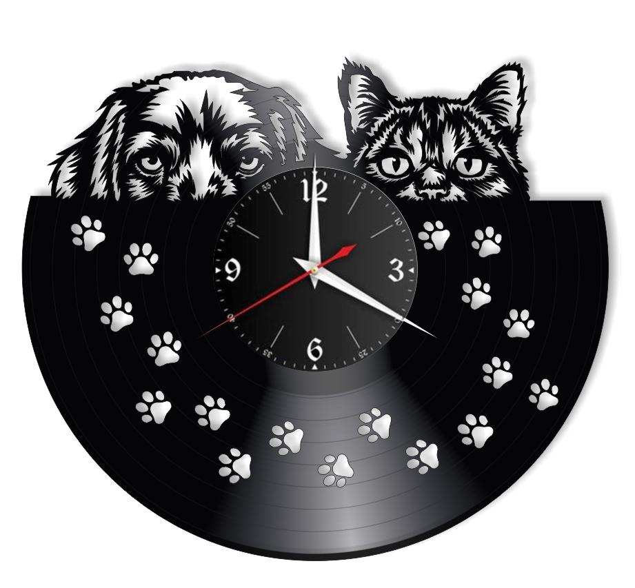 Simbolo Grafico a Piatto Dell'orologio a Parete Analogico a Forma Di