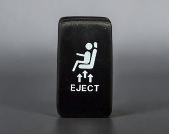 Golf 2 blank button with UV print ejection seat