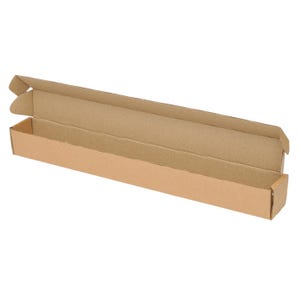 Faltkarton zur Aufbewahrung von Kommunionkerzen / Taufkerzen in 400 x 40 mm