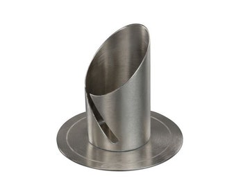 Kerzenhalter - Silber, 4 cm