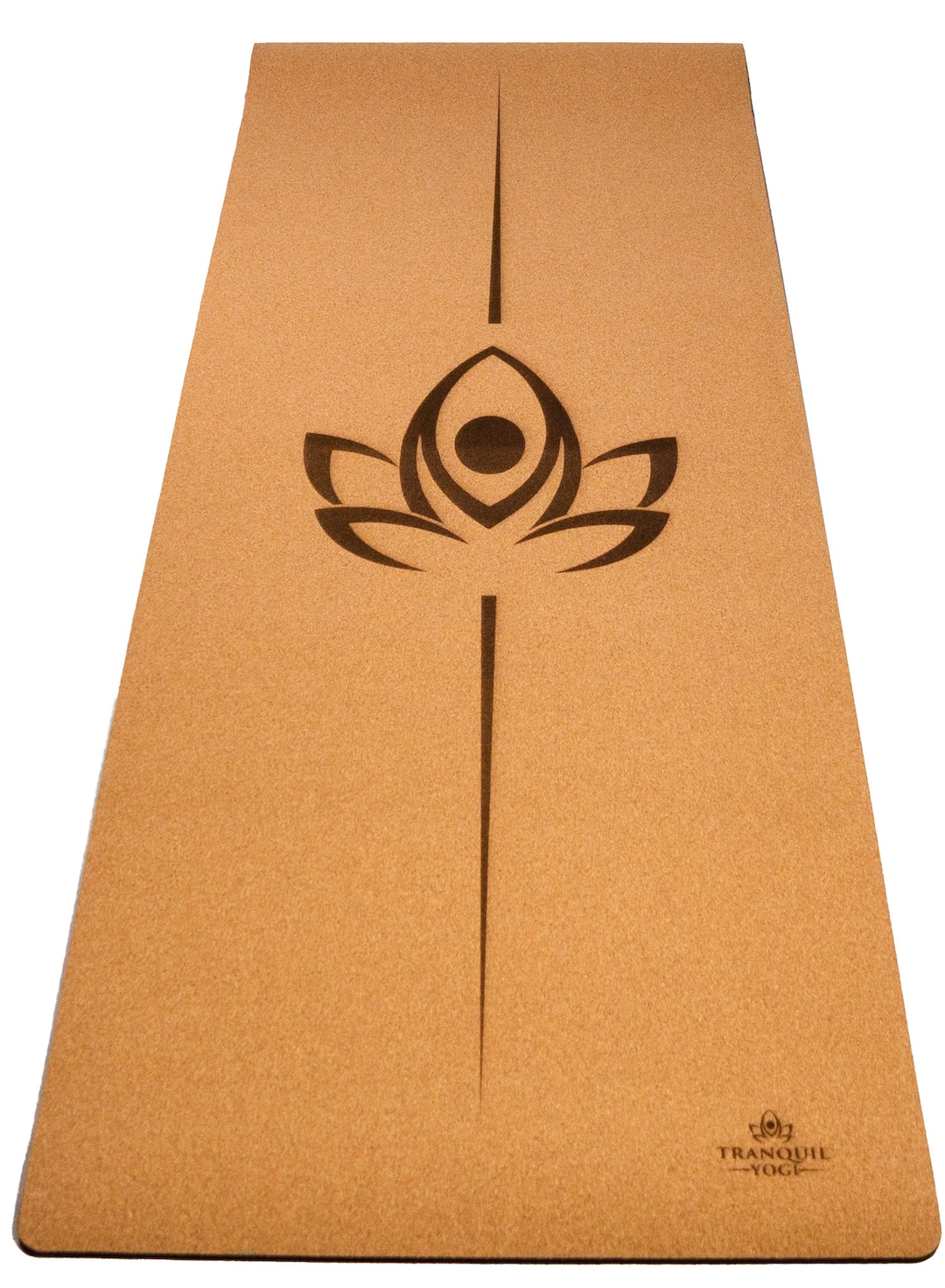 Natural Cork and Rubber Yoga Mat High Quality, Sustainably Sourced