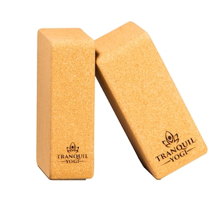 Cork Yoga Block from Tranquil Yogi