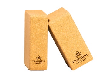 Cork Yoga Block from Tranquil Yogi