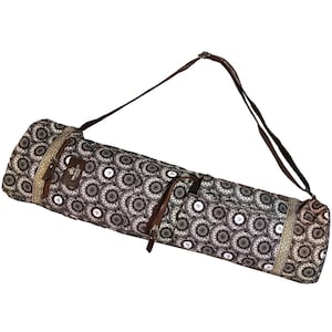 Shine Yoga & Exercise Mat Bag - Tout naturel, lavable en machine et respectueux de l'environnement