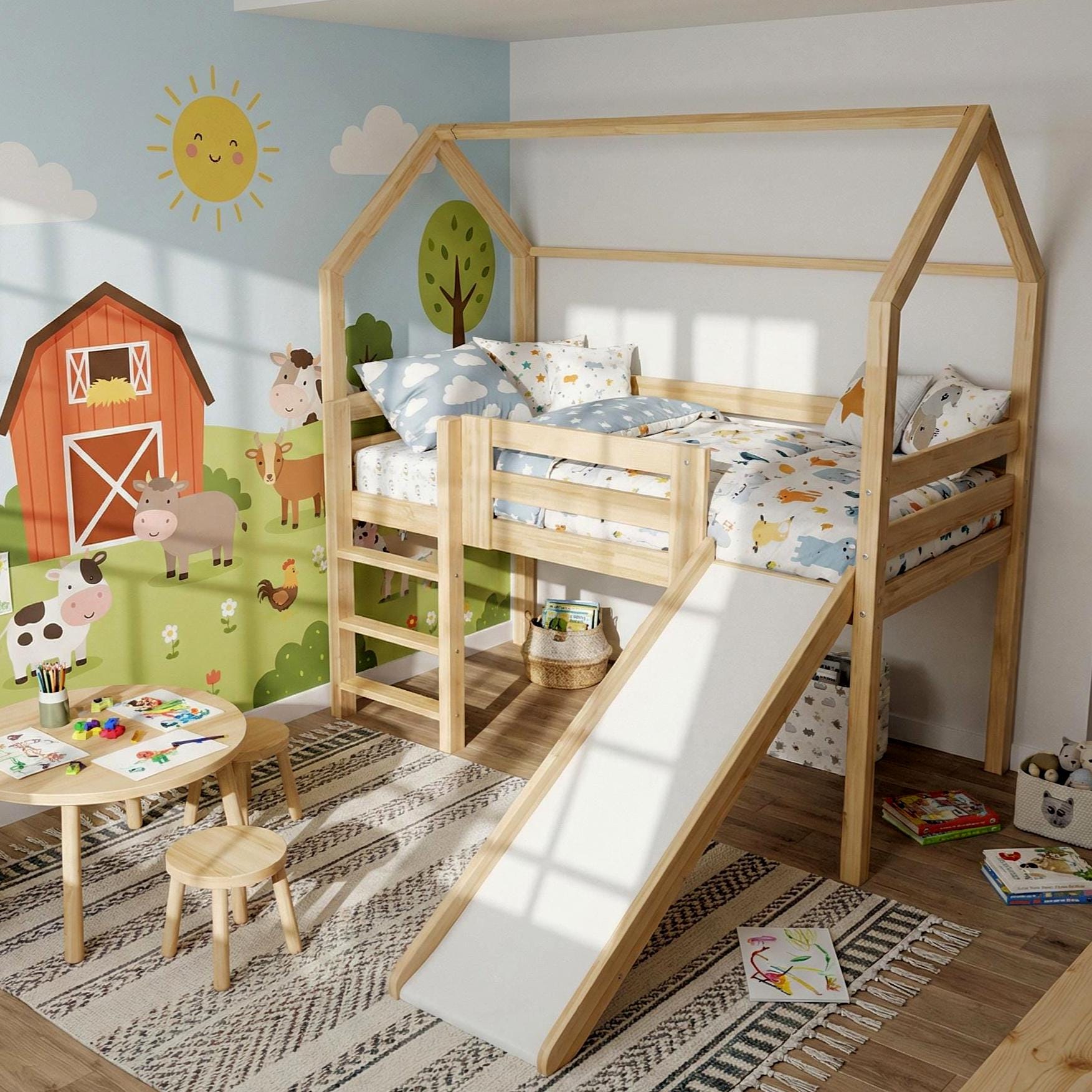 loft avec mezzanine