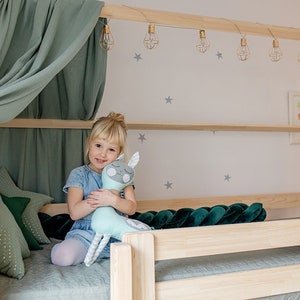 Mezzanine bed 100 cm, bunk bed, mezzanine, loft bed / bunk bed ALL sizes, 80x160, 80x180, 90x190, 90x200, 90x180 image 7