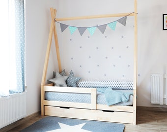 Children's bed / children's bed / TIPI BED HIGH version 80x180