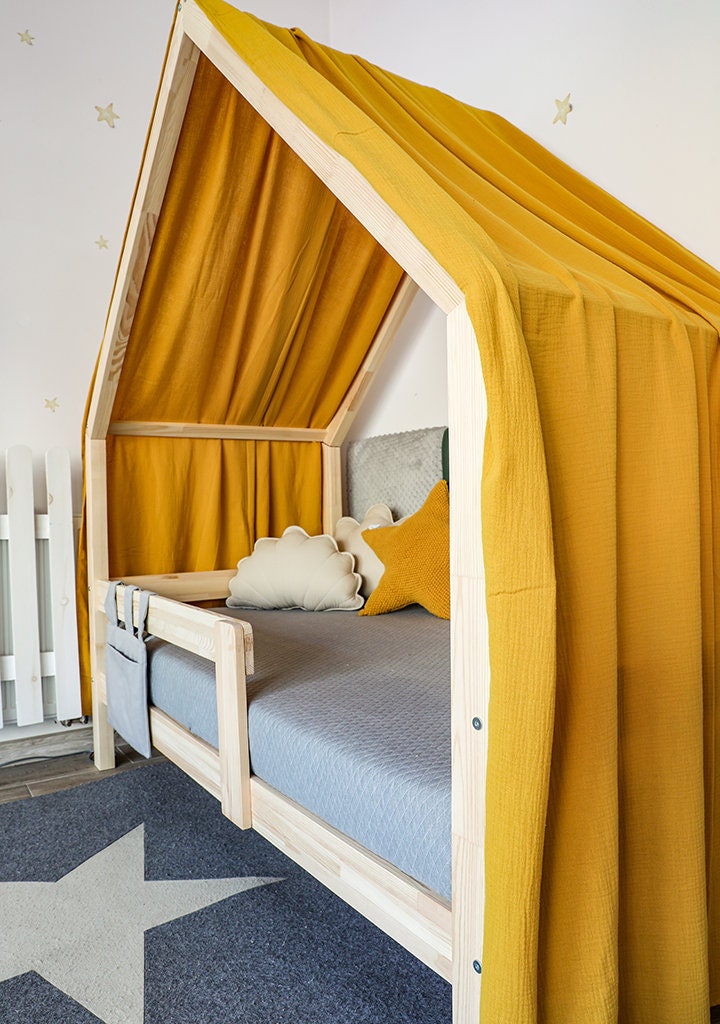Canopy bed curtain - .de
