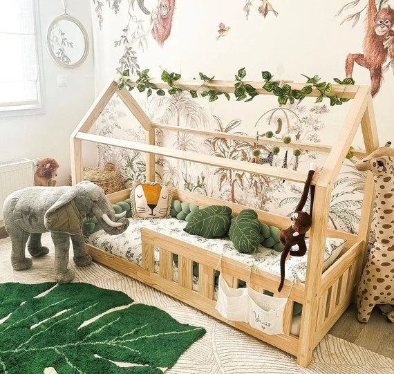 Home Bed Children's Bed Montessori Bed ALL Sizes 80x160 -  Norway