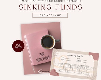 Sinking Funds - Tracker - Envelopmethode - Spaarpot - A6 Enveloppen - Digitaal - Roze