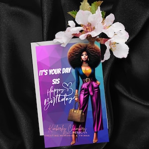 Greeting Cards, Birthday, Special Occasion, African American Cards, Black Expressions