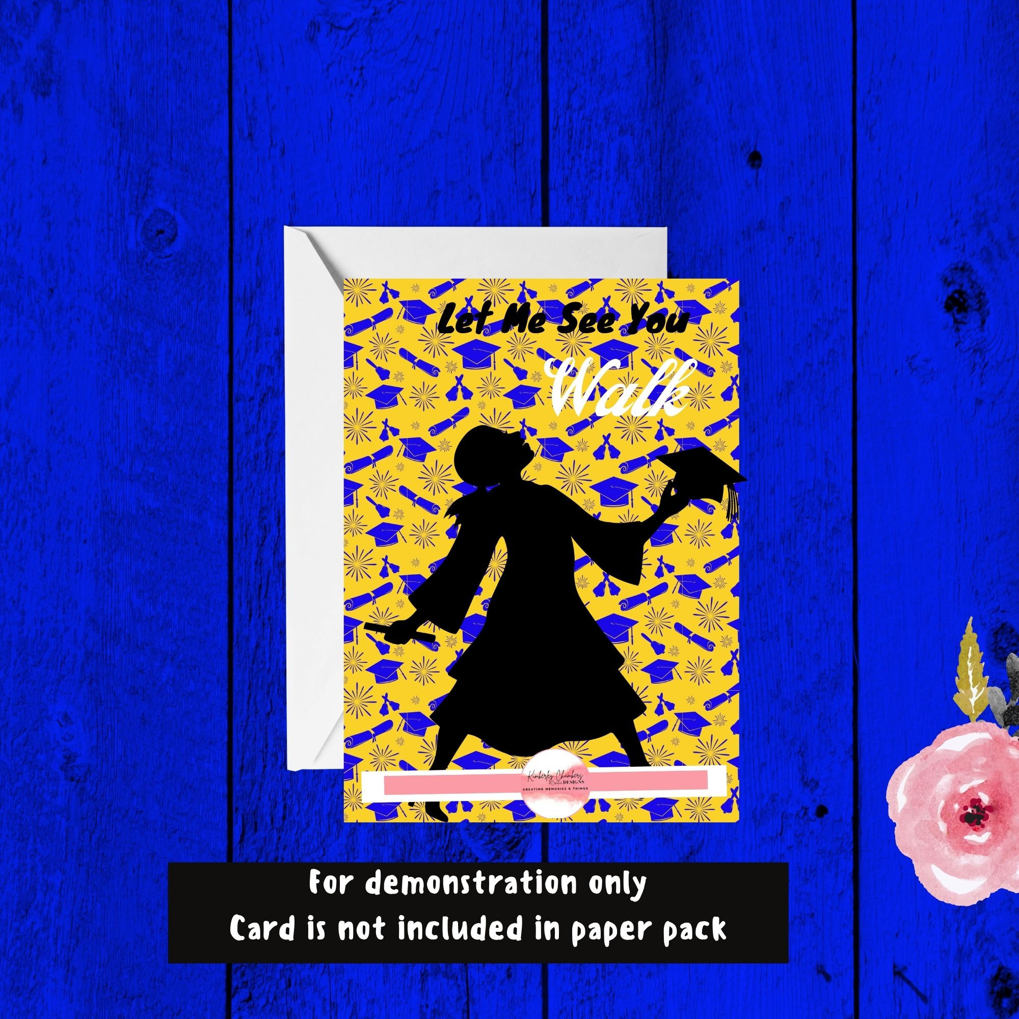 Digital Paper Instant Download Graduation Pack Blue & - Etsy