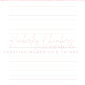 Editable Note Page Templates for Canva, Planner Template Canva ...