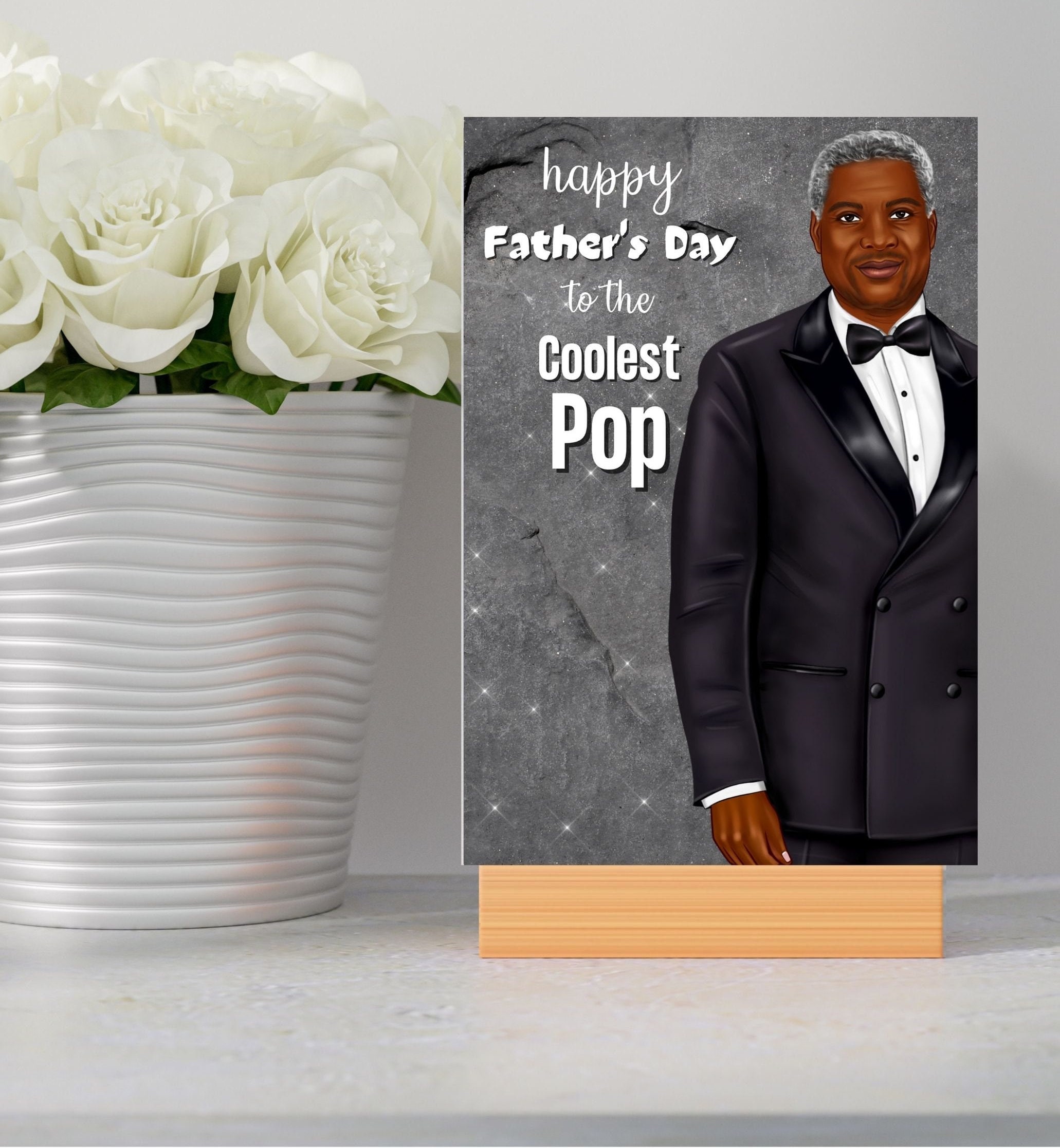 4 - African American Father's Day Cards, Black Father's Day Card