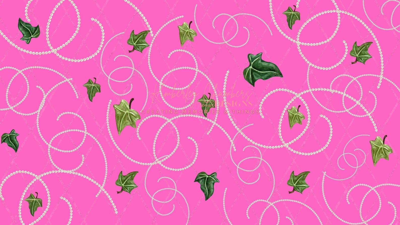 Pink & Green Zoom Backgrounds, Video Background, Virtual Background