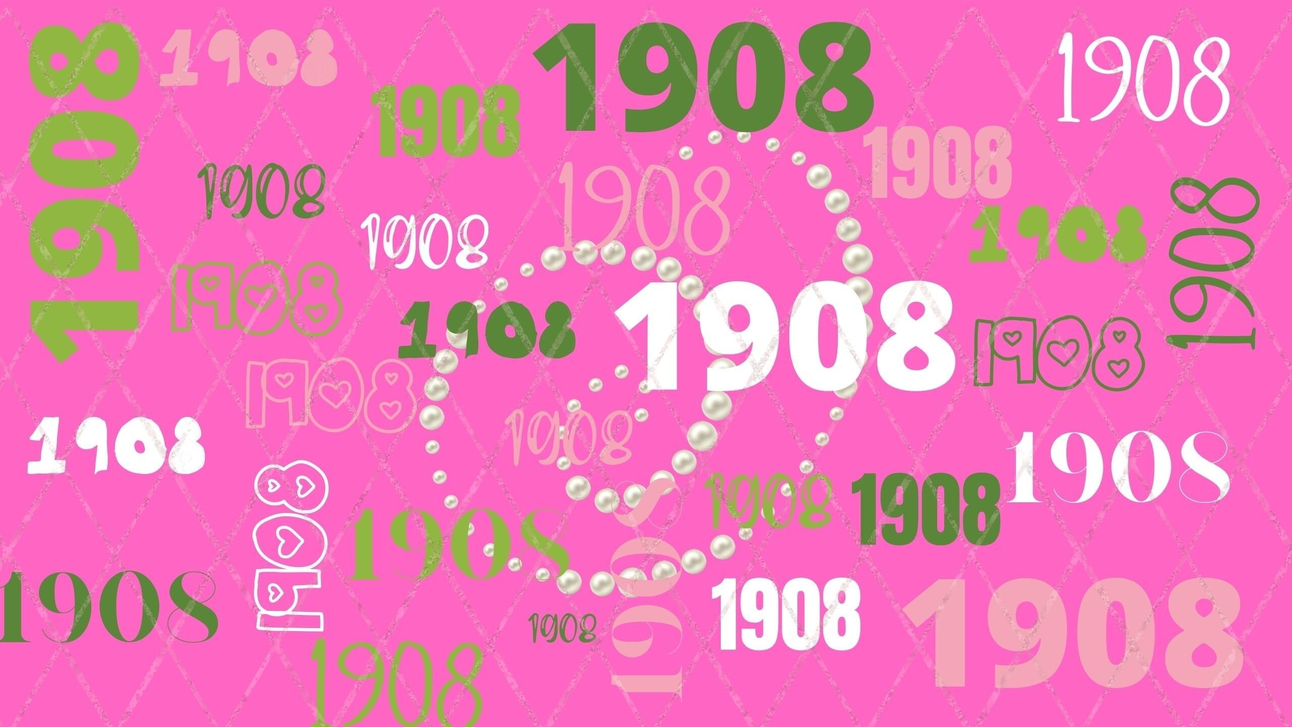 Pink & Green Zoom Backgrounds Video Background Virtual Etsy