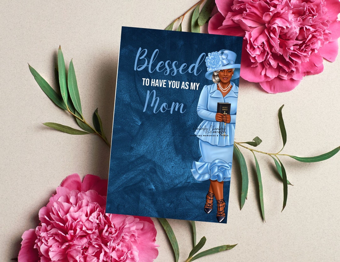 African American Mother’s Day Cards, Black Mother’s Day Card, Mothers