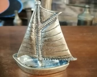 Little Vintage Brass boat