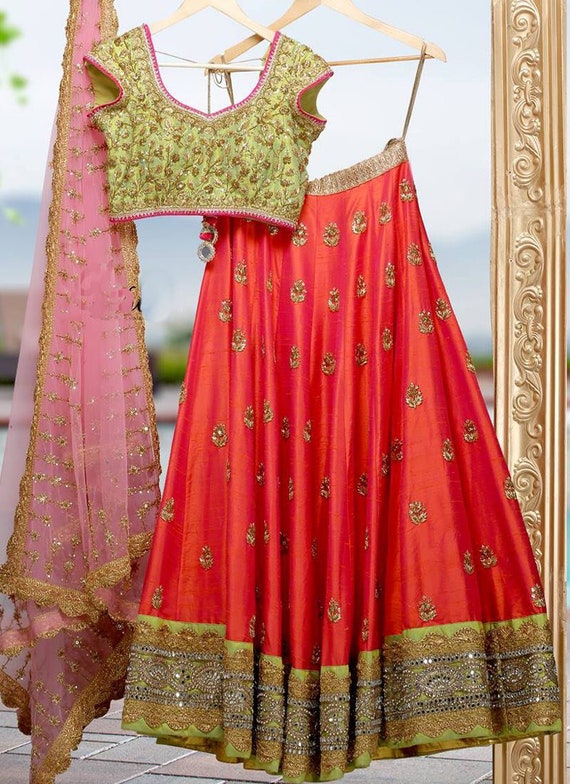 ghagra long dress