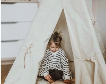 Tipi Zelt für Baby Natural-Set