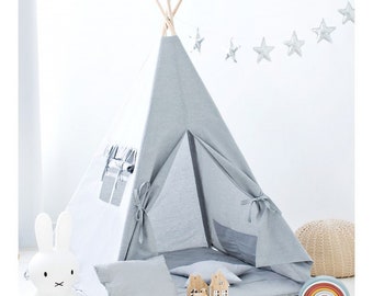 Tipi Zelt für Baby - Melange