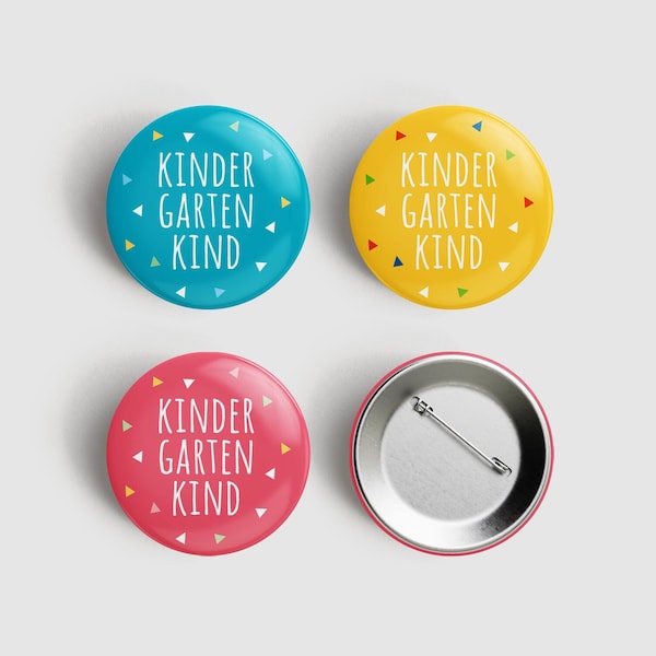 Button "Kindergartenkind"