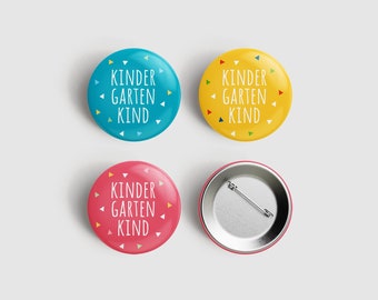Button "Kindergartenkind"