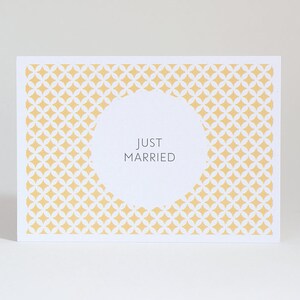 Postkarte "Just Married"