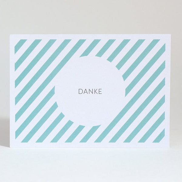 Postkarte "Danke"