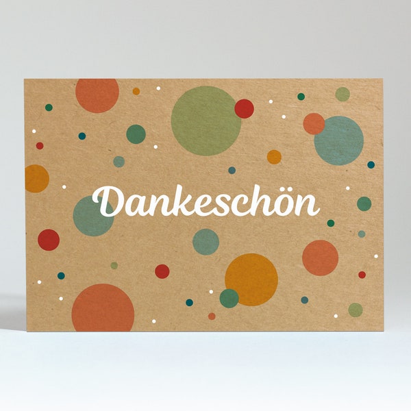 Postkarte "Dankeschön"