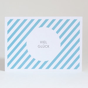 Postkarte "Viel Glück"
