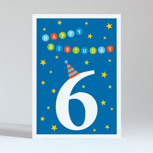 Postkarte "Kinder SECHS"
