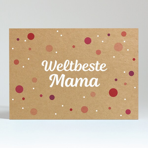 Postkarte "Weltbeste Mama"