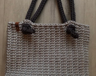 Crocheted bag/handbag/shoulder bag/shopper