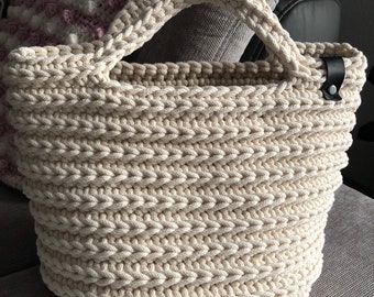 Crocheted tote bag/bag