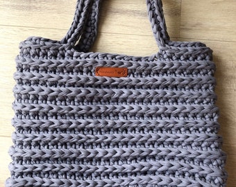 Crocheted bag/handbag/shoulder bag/shopper/bag
