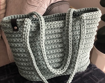 Crocheted tote bag/shoulder bag/bag/shopper/handbag