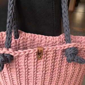 Gehäkelte Tasche/ Handtasche/ Umhängetasche Bild 5