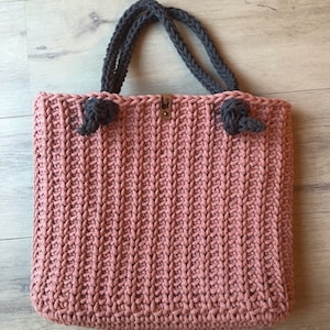 Gehäkelte Tasche/ Handtasche/ Umhängetasche Bild 1