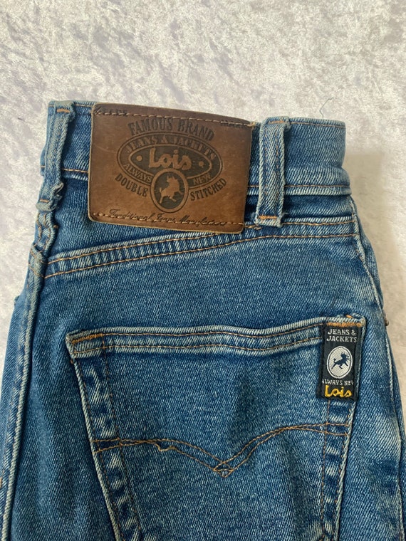 デニム・ジーパン LOIS JEANS BLUE COTTON DENIM JEANS Jeans LOIS Blue size 26 US in Cotton - elasthane - 44822056
