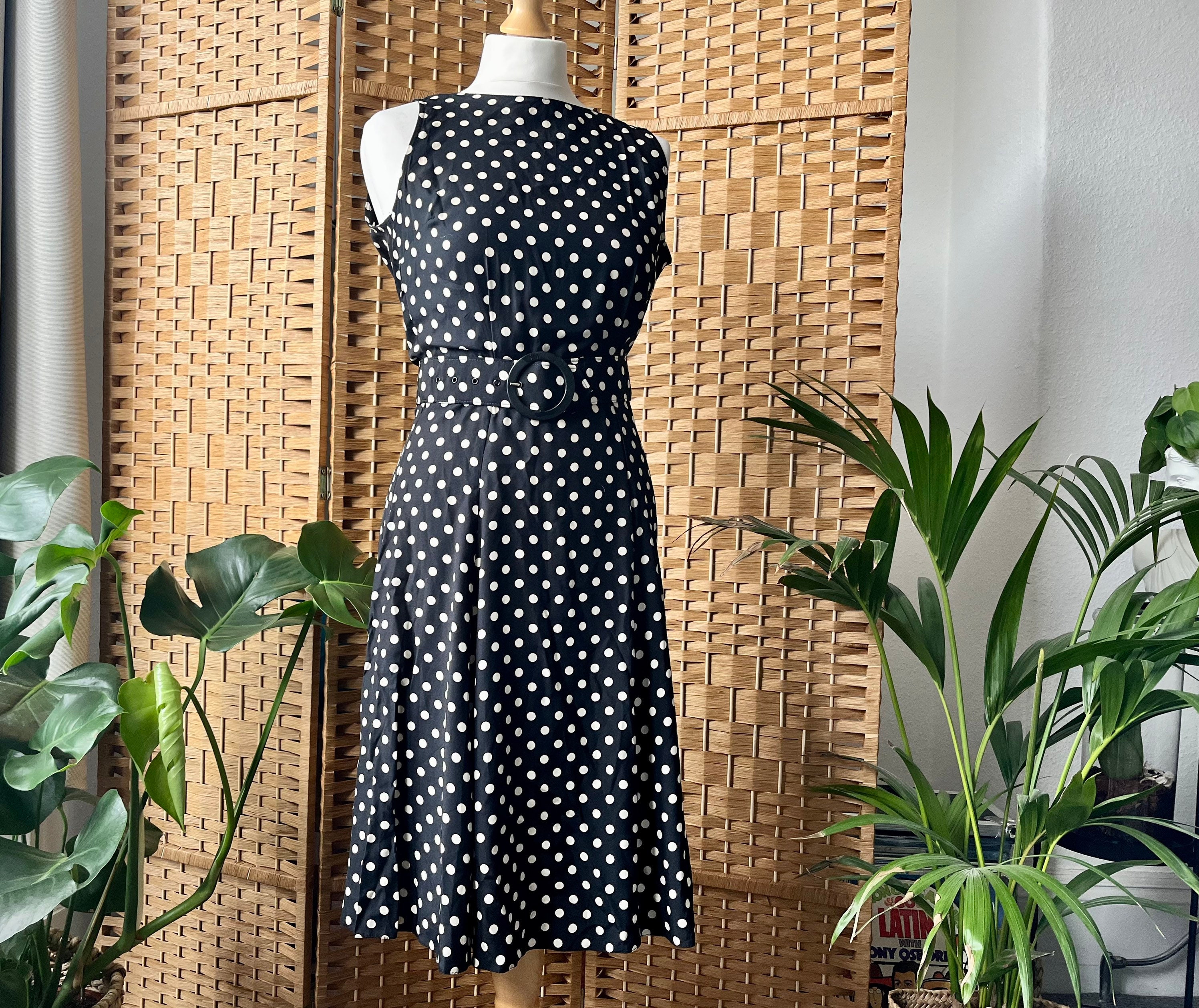 Wallis polka dot dress top
