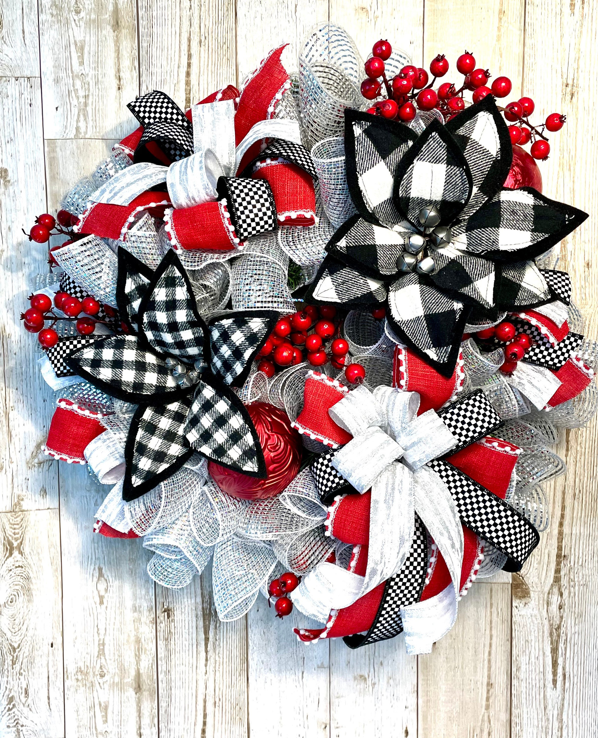 Couronne Plaid De Noël