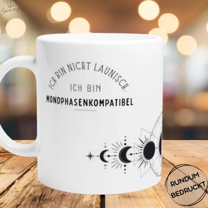 Spirituell Geschenke für Spirituelle Geschenk Esoteriker Meditation Geschenke Yoga-Geschenke Mond Geschenke Tasse Astrologie Geschenke