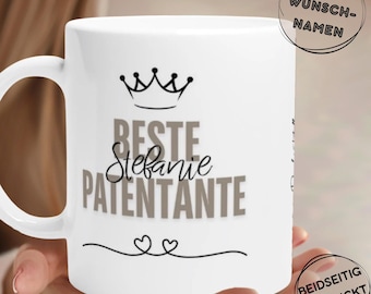 Regalos para madrinas, taza personalizada para madrinas, regalo para madrinas, idea de regalo personalizada, regalos para madrinas personalizados.