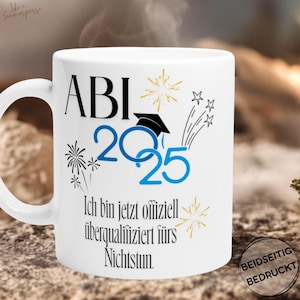 Abitur gift cup Abi 2025 Abitur graduate graduation gift Abitur graduate passed Abitur gift